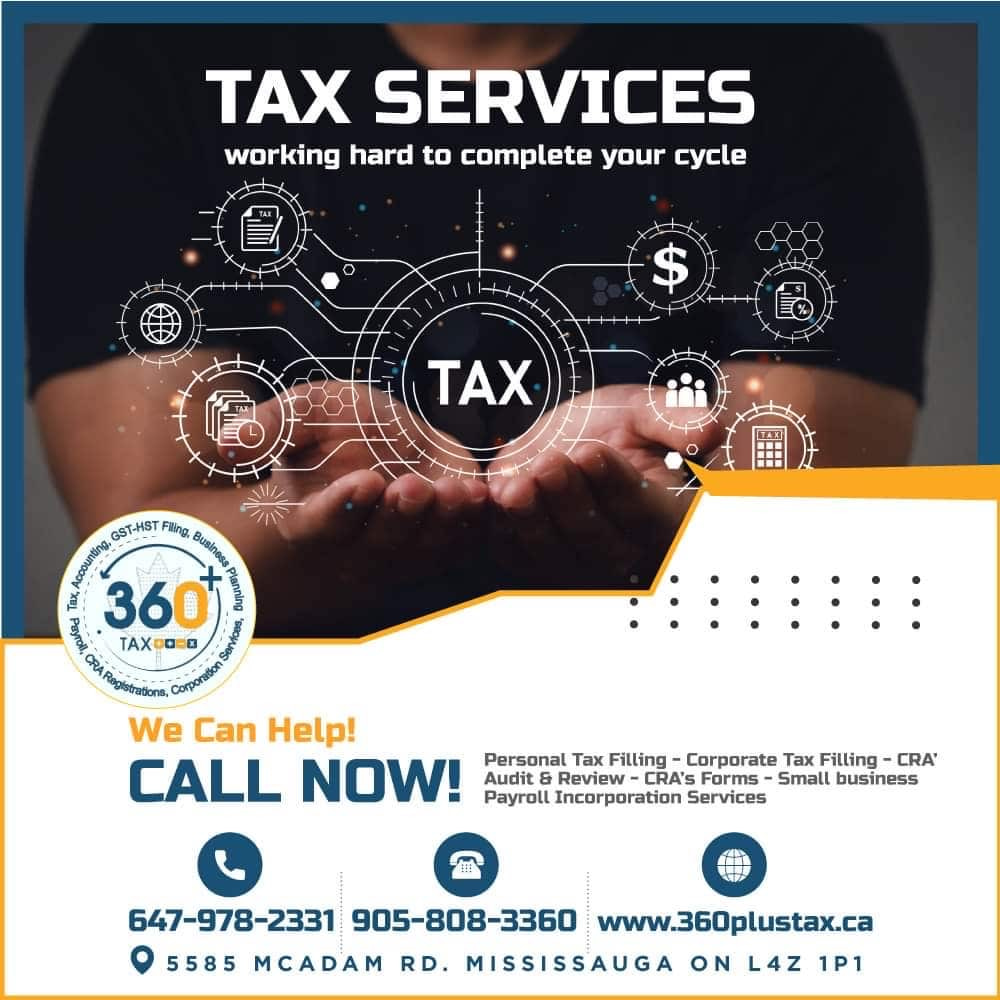 Online tax return Mississauga