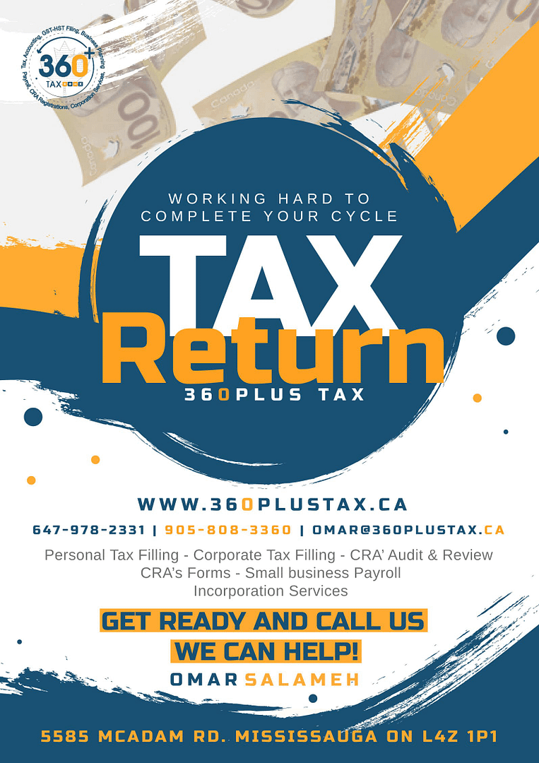 Online tax return Mississauga